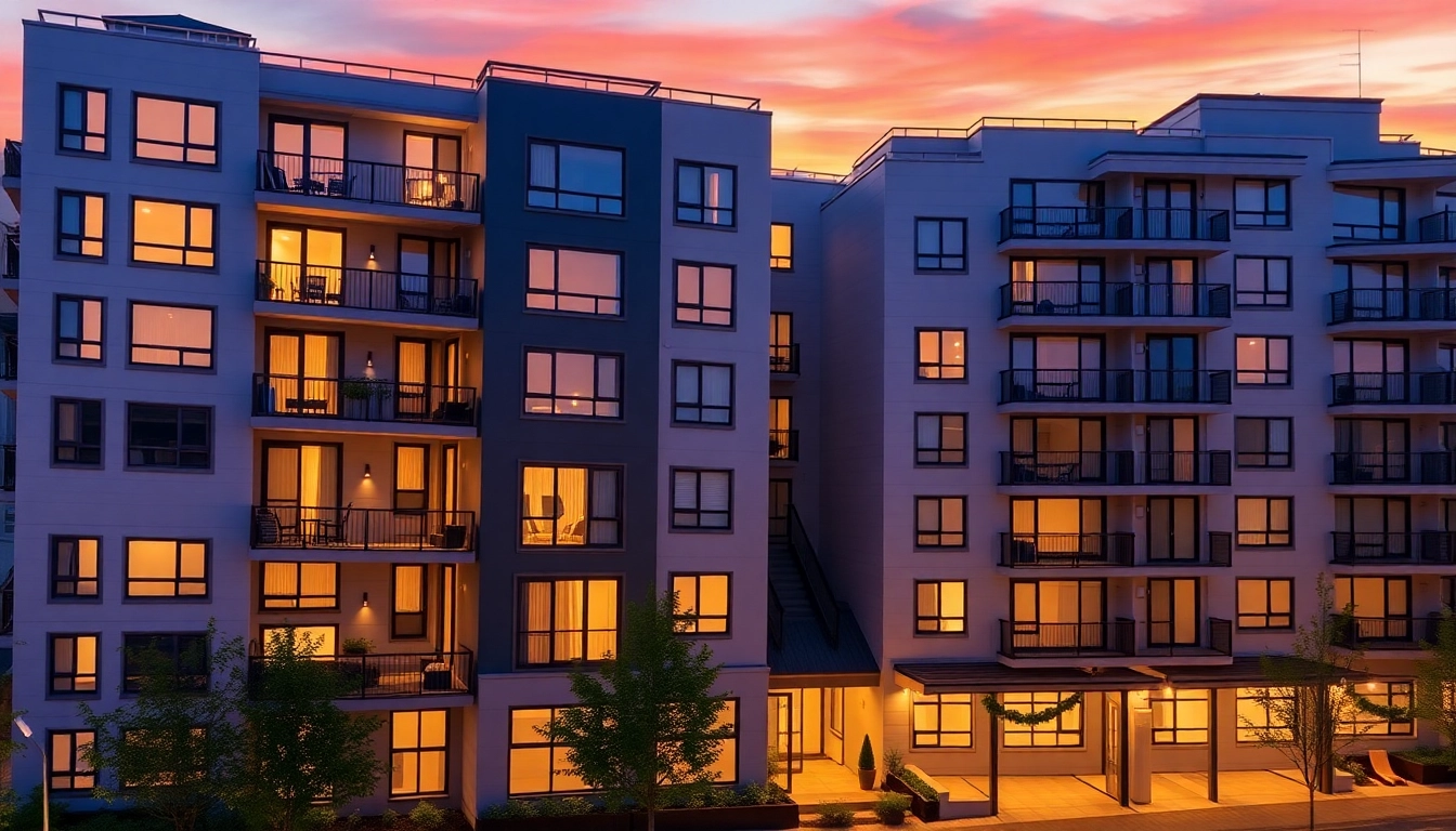 Visually stunning Margaret Drive Residence highlighting its unique architectural features during sunset.