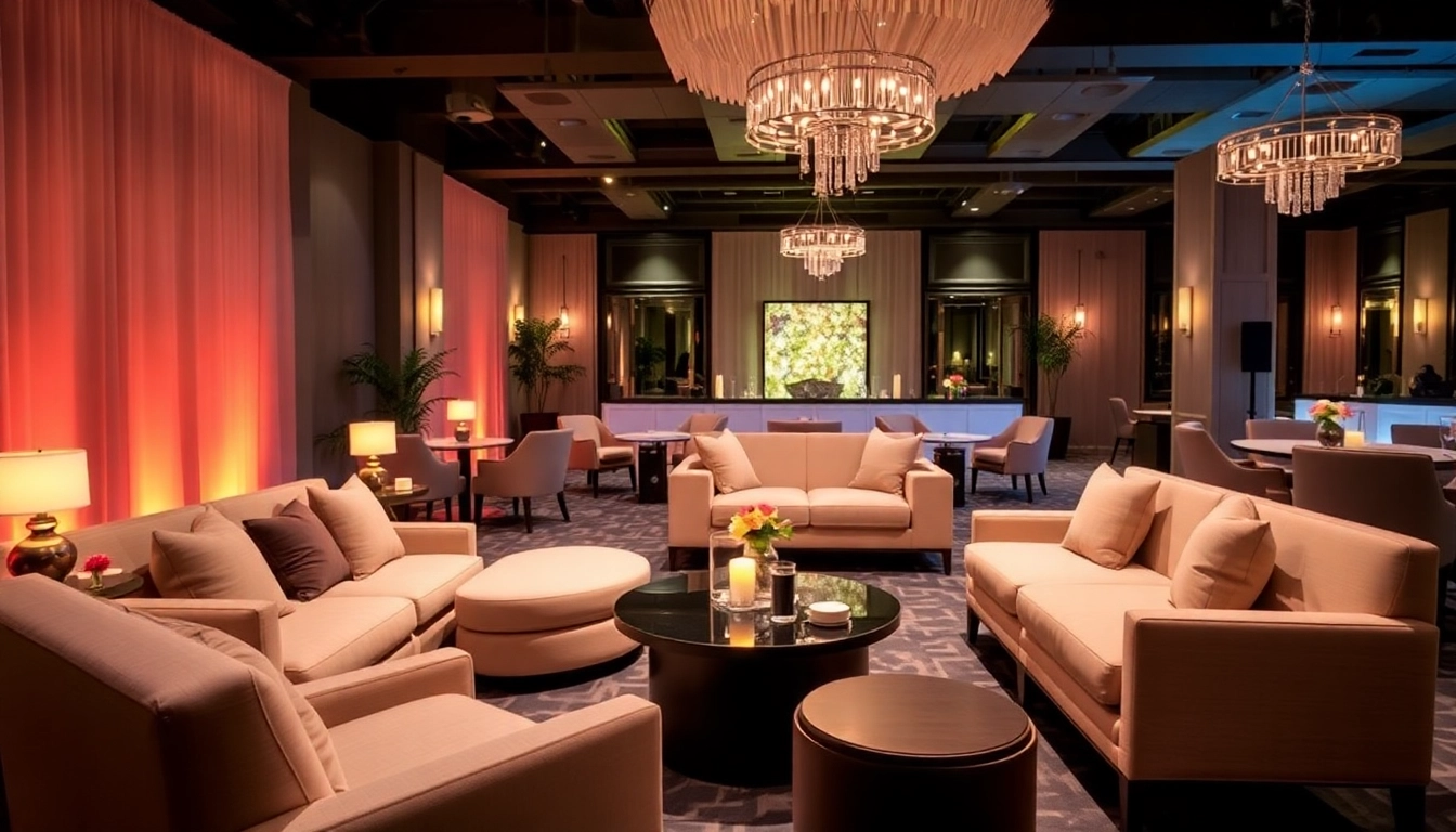 Experience Dallas lounge furniture rental with stylish seating and modern décor for your event.