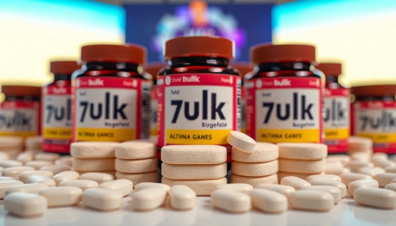 Showcasing Bulk 7oh tablets with a professional appearance and vibrant color, highlighting their quality and appeal.