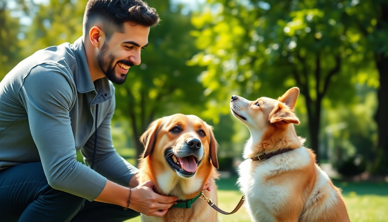 Engaged dog training session in Irvine showcasing positive reinforcement techniques.