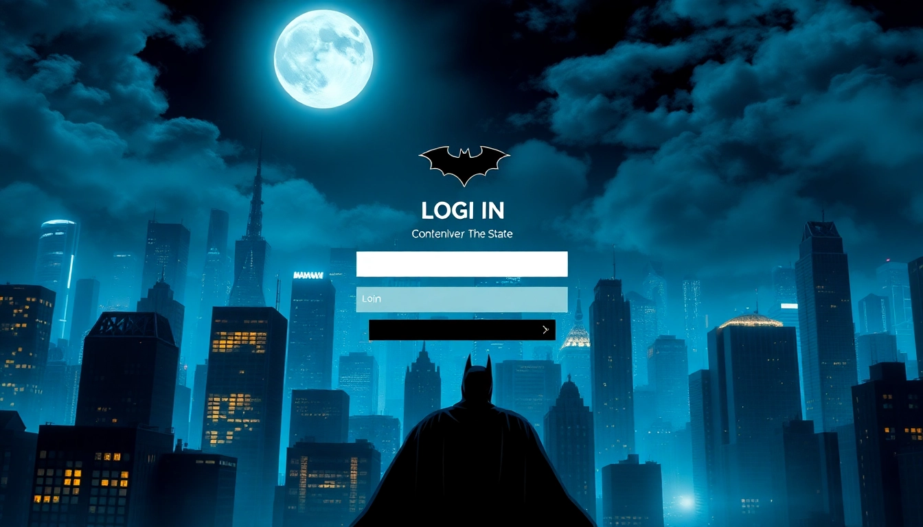 Masuk ke login batman138 dengan tampilan antarmuka superhero yang dinamis dan menarik.