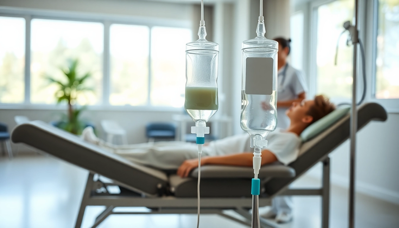 Receive effective IV Therapy from a professional nurse in a calm healthcare setting.
