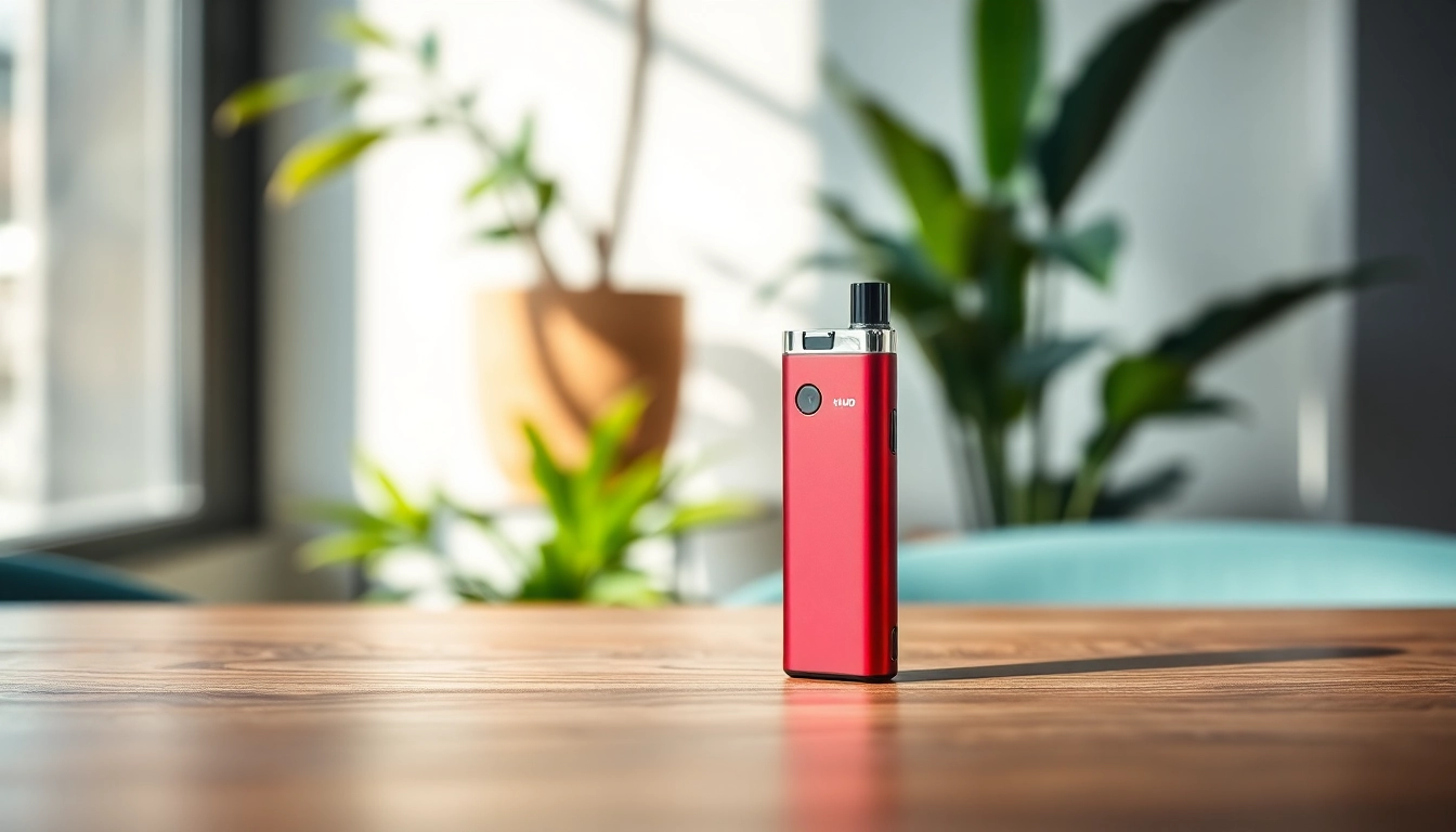 Showcasing the sleek HQD Cuvie vape device with vibrant colors and modern design.